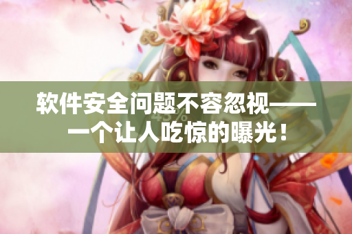 软件安全问题不容忽视——一个让人吃惊的曝光！