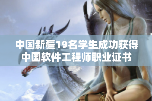 中国新疆19名学生成功获得中国软件工程师职业证书