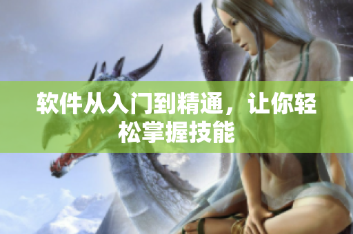 软件从入门到精通，让你轻松掌握技能