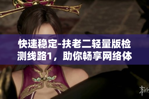 快速稳定-扶老二轻量版检测线路1，助你畅享网络体验
