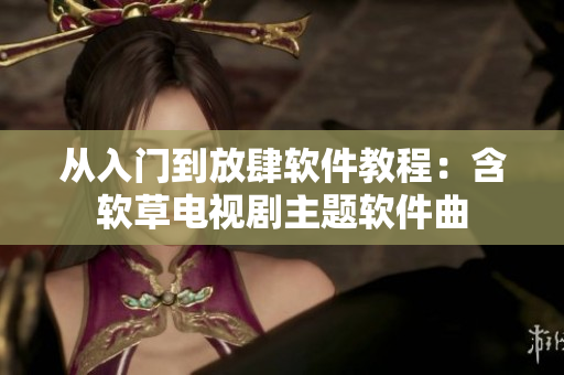 从入门到放肆软件教程：含软草电视剧主题软件曲