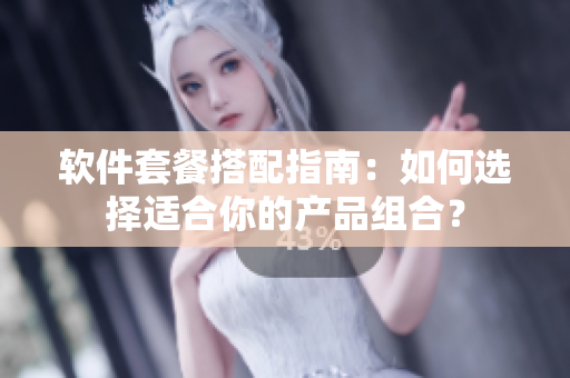 软件套餐搭配指南：如何选择适合你的产品组合？