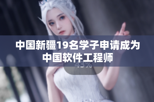 中国新疆19名学子申请成为中国软件工程师