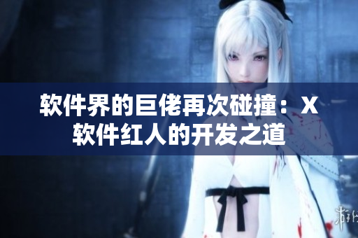 软件界的巨佬再次碰撞：X软件红人的开发之道