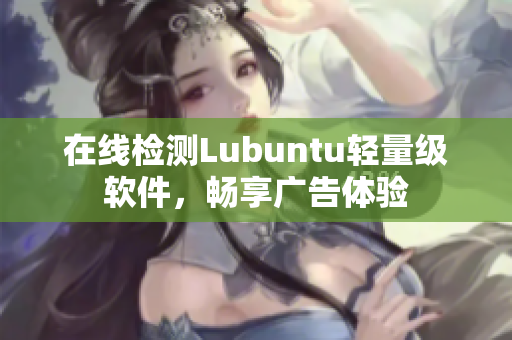 在线检测Lubuntu轻量级软件，畅享广告体验