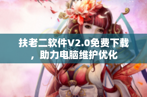 扶老二软件V2.0免费下载，助力电脑维护优化