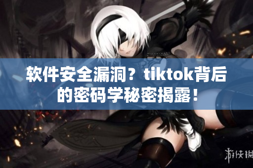 软件安全漏洞？tiktok背后的密码学秘密揭露！