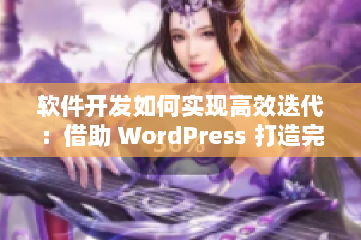 软件开发如何实现高效迭代：借助 WordPress 打造完美网站