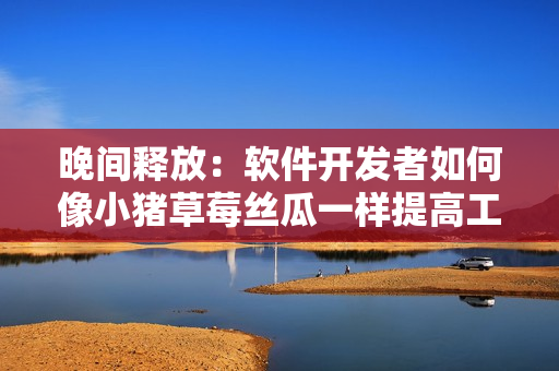 晚间释放：软件开发者如何像小猪草莓丝瓜一样提高工作效率？