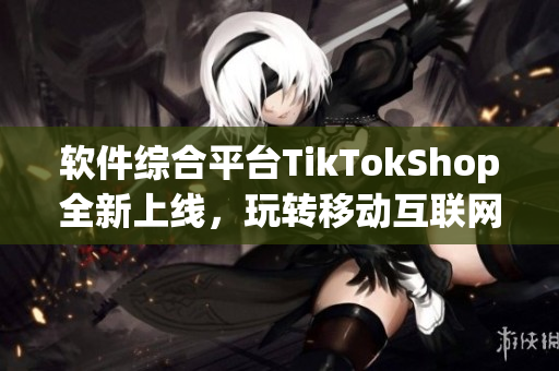软件综合平台TikTokShop全新上线，玩转移动互联网！
