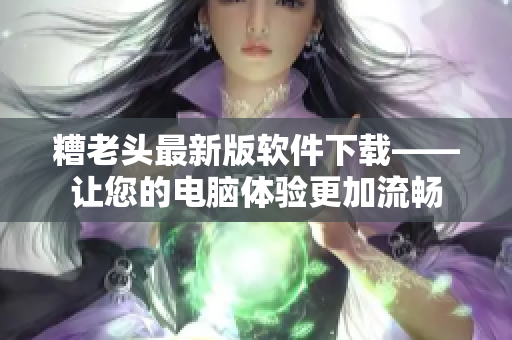 糟老头最新版软件下载——让您的电脑体验更加流畅