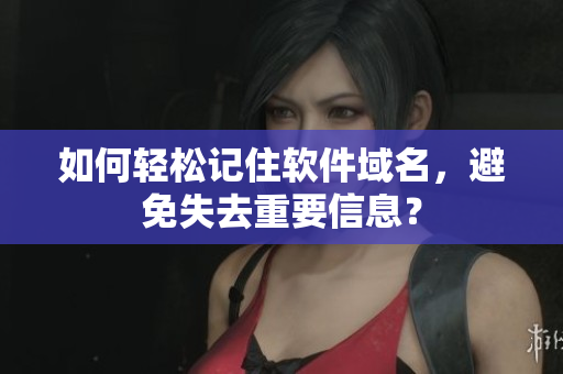如何轻松记住软件域名，避免失去重要信息？