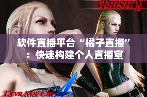 软件直播平台“橘子直播”：快速构建个人直播室