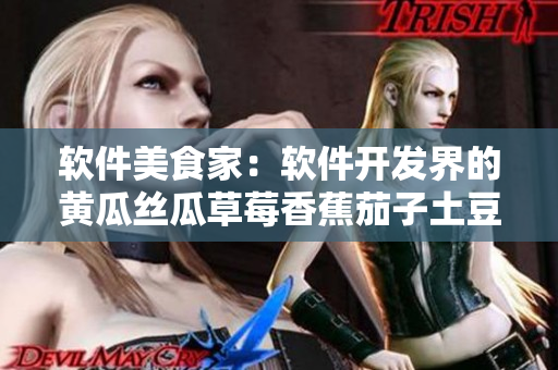 软件美食家：软件开发界的黄瓜丝瓜草莓香蕉茄子土豆