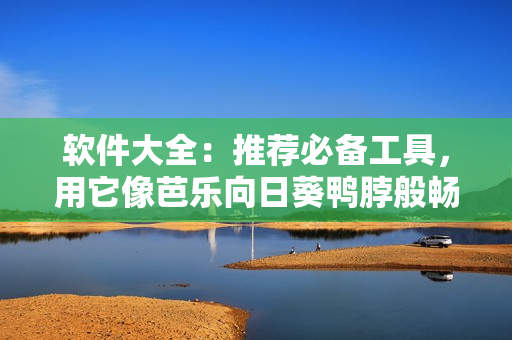 软件大全：推荐必备工具，用它像芭乐向日葵鸭脖般畅快操作！