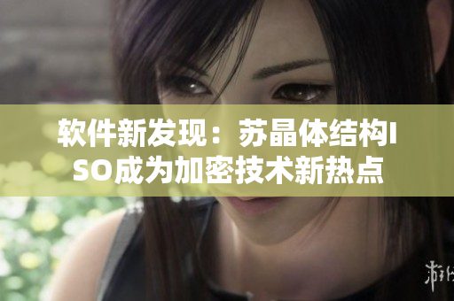 软件新发现：苏晶体结构ISO成为加密技术新热点