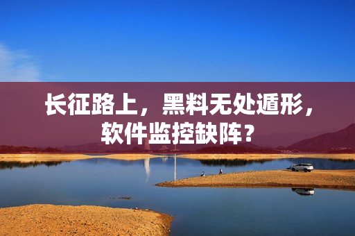 长征路上，黑料无处遁形，软件监控缺阵？