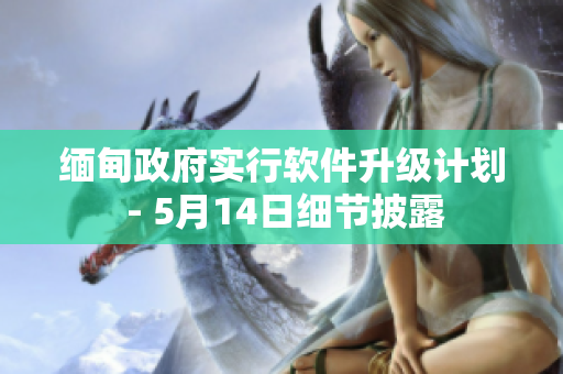 缅甸政府实行软件升级计划 - 5月14日细节披露