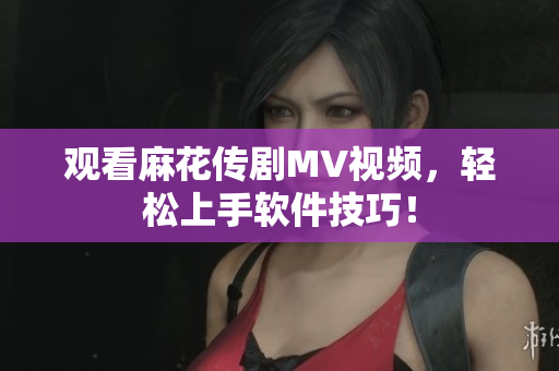 观看麻花传剧MV视频，轻松上手软件技巧！