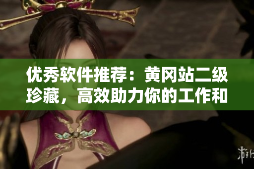 优秀软件推荐：黄冈站二级珍藏，高效助力你的工作和生活