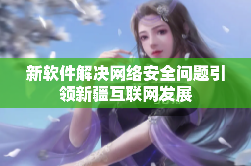 新软件解决网络安全问题引领新疆互联网发展